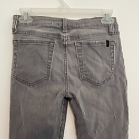 JOE'S JEANS JOES JEANS Skinny Ankle Jeans Gray Faded Stretch Cropped Crop 26 W26 - Picture 11 of 12